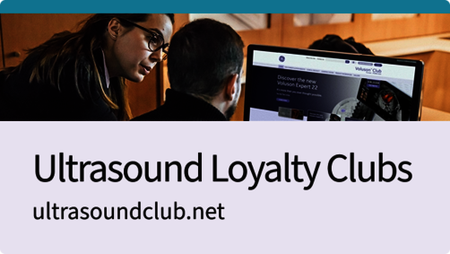 Ultrasound customer clubs by GE HealthCare