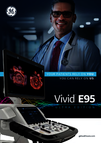 Ultrazvukový systém Vivid™ E95 | Brožura o výrobku